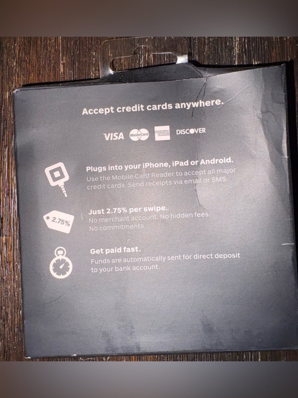 Register Mobile Card Reader - White - Picture 2 of 3